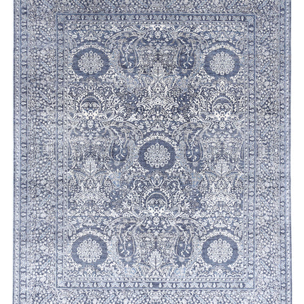 Ziegler 8' 2" X 10' 8" Hand Knotted Wool Rug 8' 2" X 10' 8" (249 X 325) / Grey / Wool