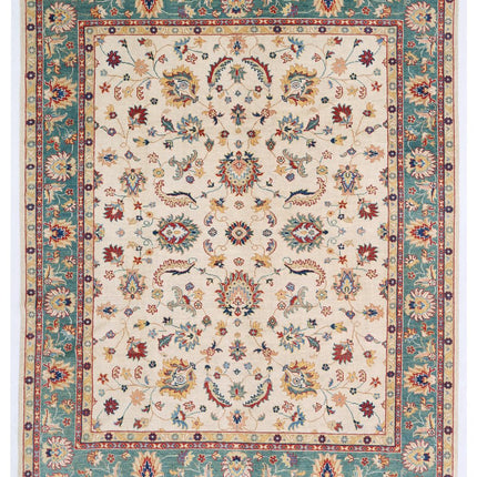 Ziegler 8' 1" X 10' 0" Hand Knotted Wool Rug 8' 1" X 10' 0" (246 X 305) / Beige / Wool
