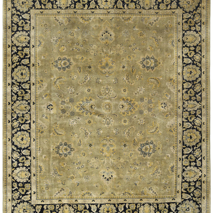 Ziegler 7' 9" X 9' 4" Hand Knotted Wool Rug 7' 9" X 9' 4" (236 X 284) / Green / Wool