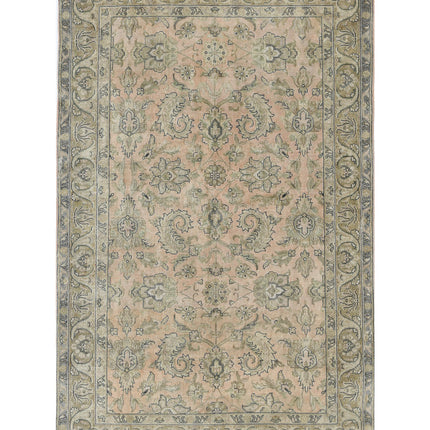 Ziegler 4' 10" X 7' 7" Hand Knotted Wool Rug 4' 10" X 7' 7" (147 X 231) / Pink / Wool