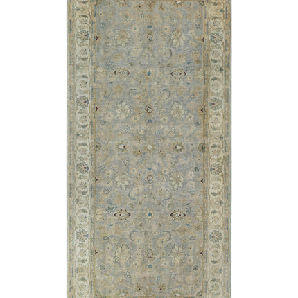Ziegler 2' 7" X 5' 7" Hand Knotted Wool Rug 2' 7" X 5' 7" (79 X 170) / Grey / Wool