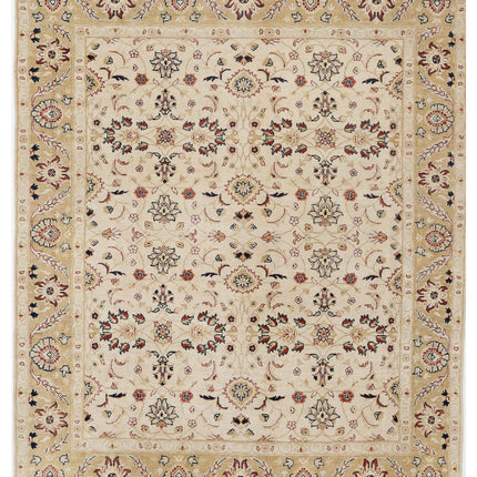 Ziegler 7' 9" X 9' 5" Hand Knotted Wool Rug 7' 9" X 9' 5" (236 X 287) / Ivory / Wool