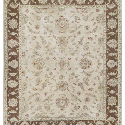 Ziegler 8' 0" X 9' 9" Hand Knotted Wool Rug 8' 0" X 9' 9" (244 X 297) / Beige / Wool