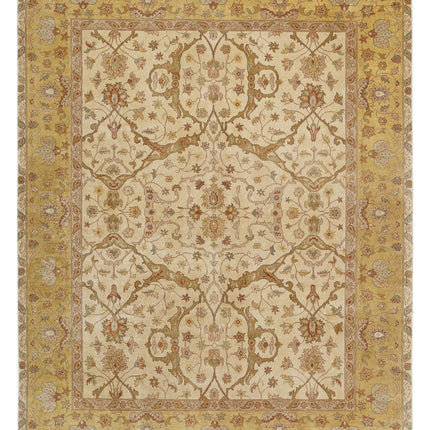 Ziegler 7' 11" X 10' 0" Hand Knotted Wool Rug 7' 11" X 10' 0" (241 X 305) / Beige / Wool