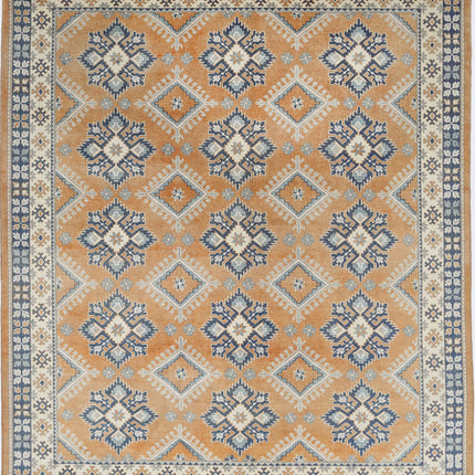 Ziegler 8' 8" X 10' 0" Hand Knotted Wool Rug 8' 8" X 10' 0" (264 X 305) / Peach / Wool