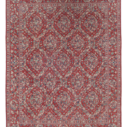 Ziegler 7' 11" X 9' 10" Hand Knotted Wool Rug 7' 11" X 9' 10" (241 X 300) / Red / Wool