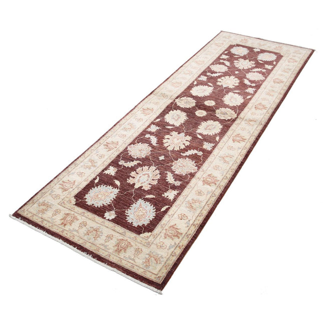 Ziegler 2' 7" X 7' 10" Wool Hand-Knotted Rug 2' 7" X 7' 10" (79 X 239) / Brown / Ivory