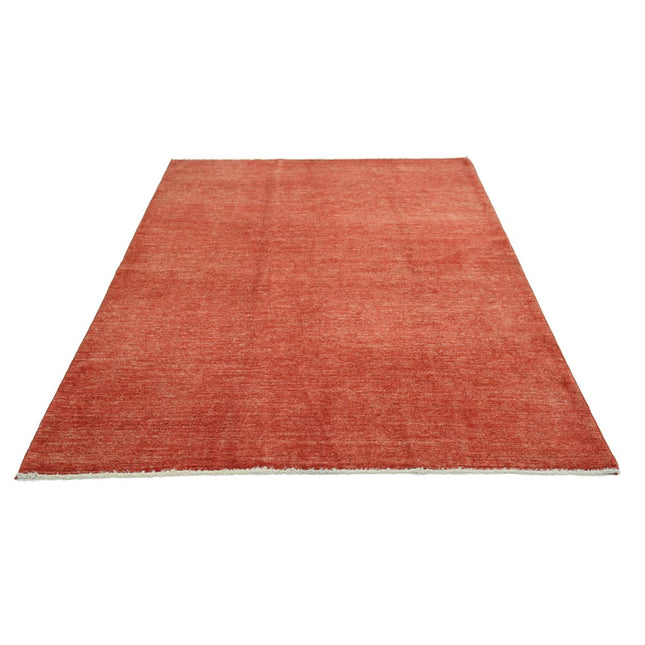 Ziegler 5' 7" X 7' 9" Wool Hand-Knotted Rug 5' 7" X 7' 9" (170 X 236) / Red / Red