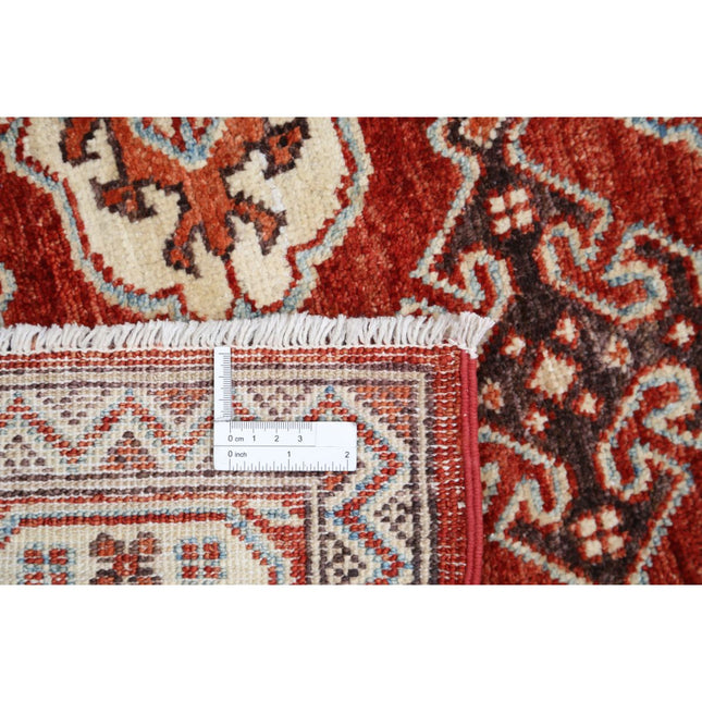 Ziegler 5' 8" X 7' 10" Wool Hand-Knotted Rug 5' 8" X 7' 10" (173 X 239) / Red / Ivory
