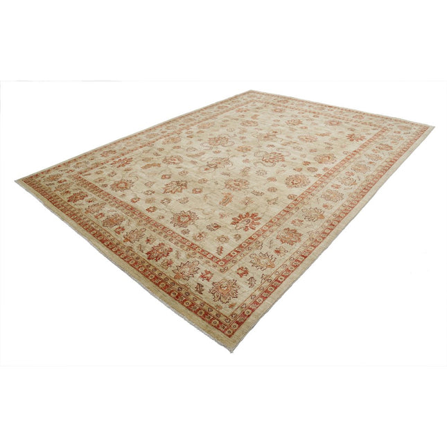 Ziegler 8' 10" X 11' 6" Wool Hand-Knotted Rug 8' 10" X 11' 6" (269 X 351) / Ivory / Ivory