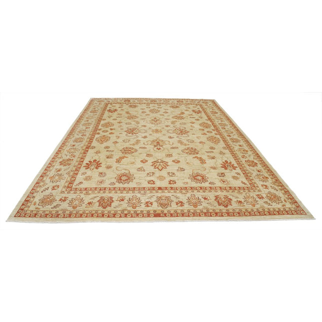 Ziegler 8' 10" X 11' 6" Wool Hand-Knotted Rug 8' 10" X 11' 6" (269 X 351) / Ivory / Ivory