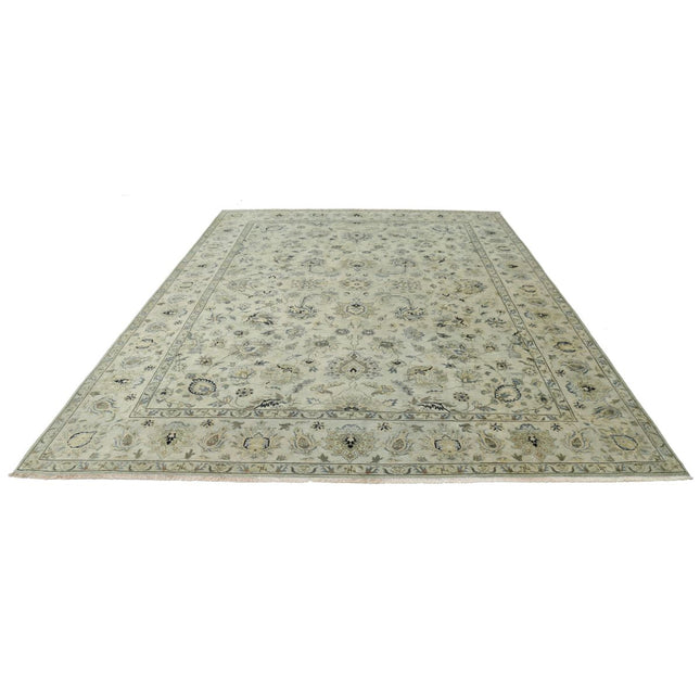 Ziegler 8' 10" X 11' 9" Wool Hand-Knotted Rug 8' 10" X 11' 9" (269 X 358) / Ivory / Ivory