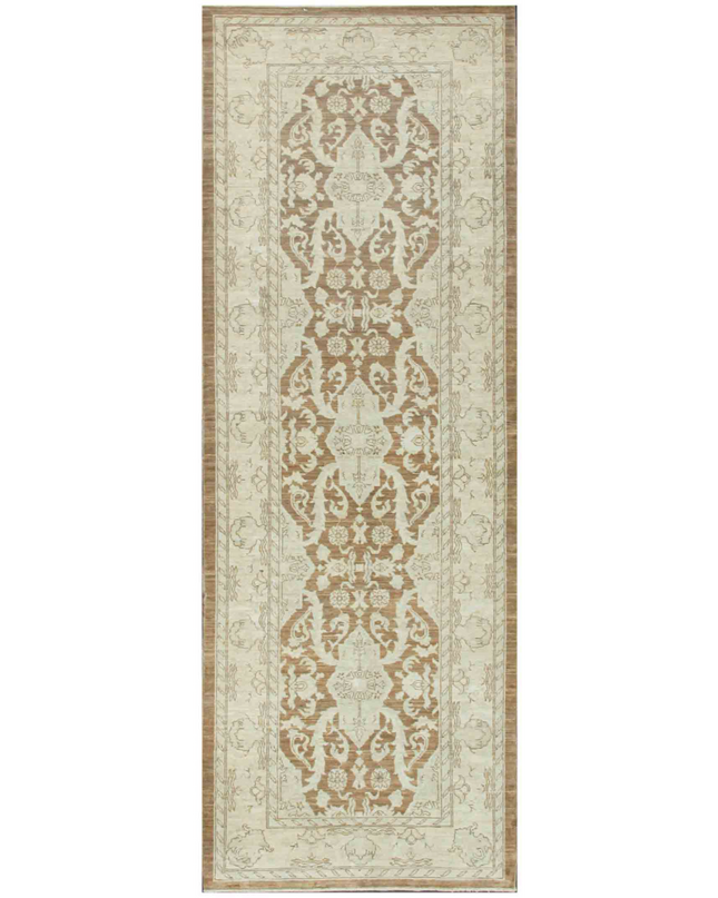 Hand Knotted Serenity Wool Rug 3' 3" X 9' 2"