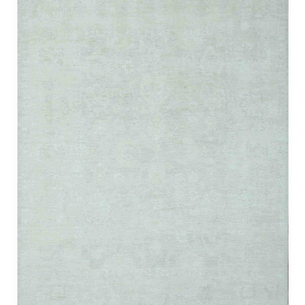 Hand Knotted Oushak Wool Rug 9' 3" X 11' 9"