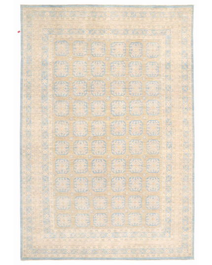 Hand Knotted Khotan Wool Rug 9' 4" X 13' 6"