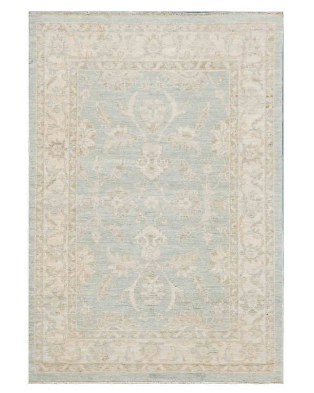 Hand Knotted Serenity Wool Rug 2' 9" X 3' 10"