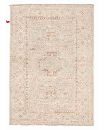 Hand Knotted Serenity Wool Rug 2' 8" X 3' 8"