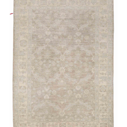 Hand Knotted Serenity Wool Rug 4' 1" X 5' 9"
