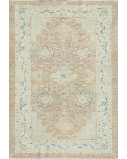 Hand Knotted Serenity Wool Rug 3' 10" X 5' 6"