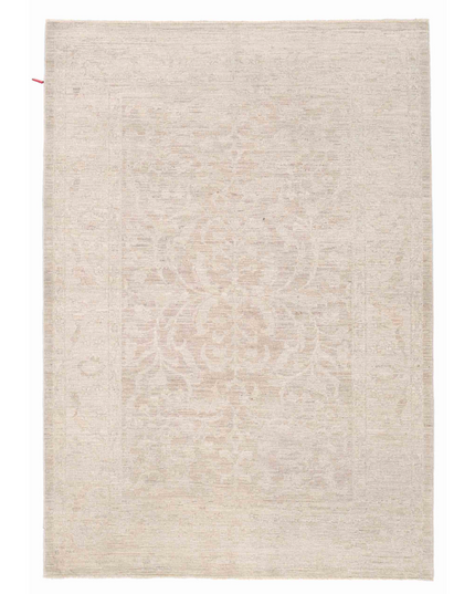 Hand Knotted Serenity Wool Rug 4' 0" X 5' 8"