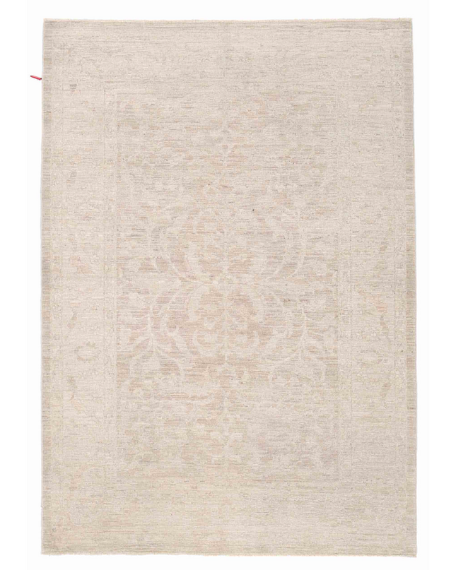 Hand Knotted Serenity Wool Rug 4' 0" X 5' 8"