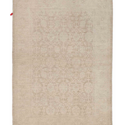 Hand Knotted Serenity Wool Rug 4' 0" X 5' 8"