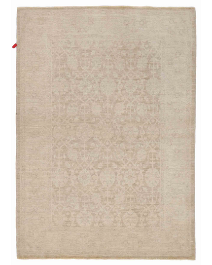 Hand Knotted Serenity Wool Rug 4' 0" X 5' 8"