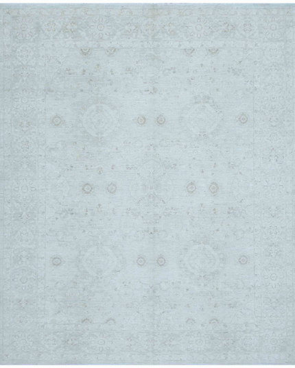 Hand Knotted Serenity Wool Rug 8' 1" X 9' 9"