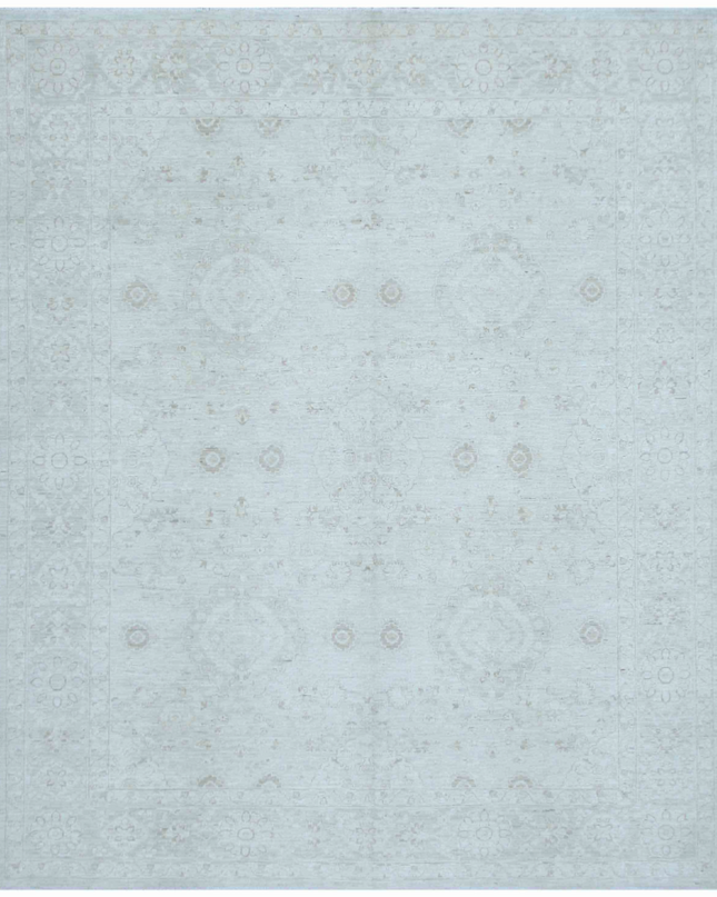 Hand Knotted Serenity Wool Rug 8' 1" X 9' 9"