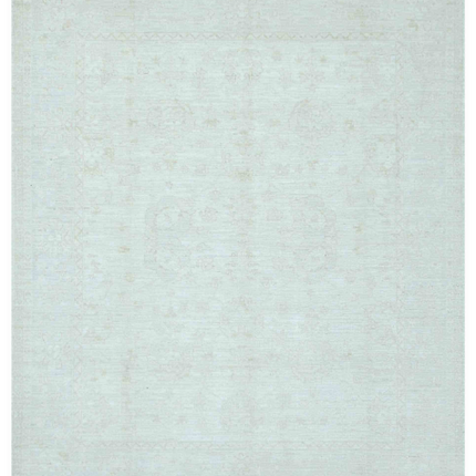 Hand Knotted Oushak Wool Rug 8' 5" X 10' 0"