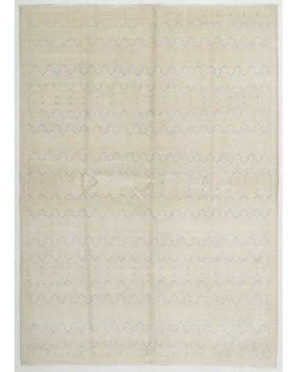 Hand Knotted Serenity Wool Rug 6' 4" X 8' 11"