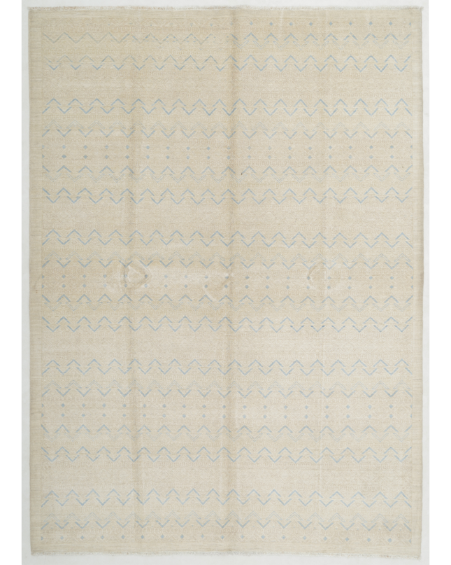 Hand Knotted Serenity Wool Rug 6' 4" X 8' 11"