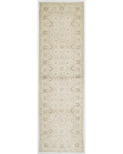 Hand Knotted Serenity Wool Rug 3' 1" X 10' 8"