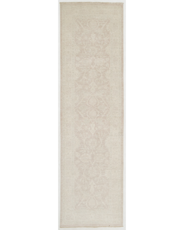 Hand Knotted Serenity Wool Rug 2' 9" X 10' 1"