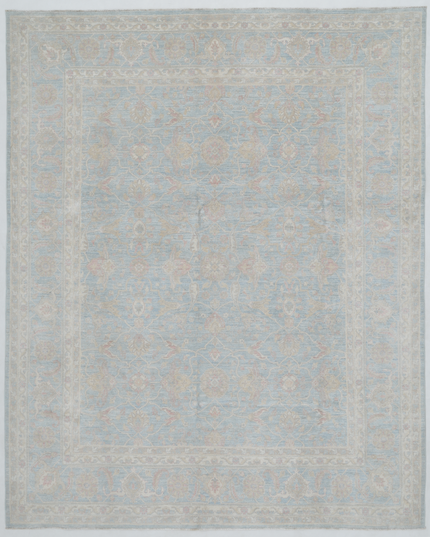 Hand Knotted Serenity Wool Rug 7' 11" X 9' 10"