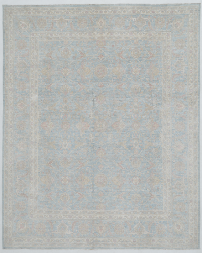 Hand Knotted Serenity Wool Rug 7' 11" X 9' 10"