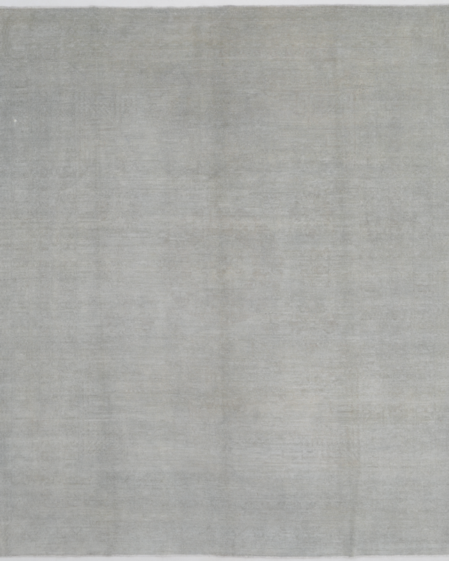 Hand Knotted Overdye Wool Rug 8' 1" X 9' 8"