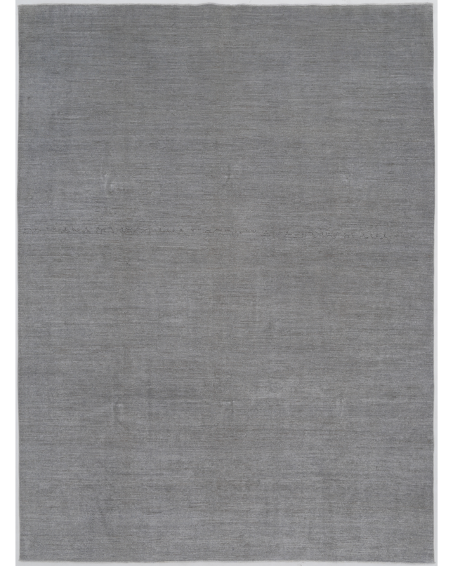 Hand Knotted Overdye Wool Rug 8' 10" X 11' 8"
