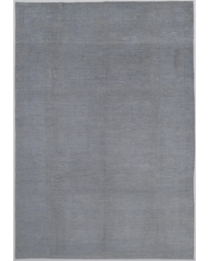 Hand Knotted Overdye Wool Rug 8' 7" X 12' 8"