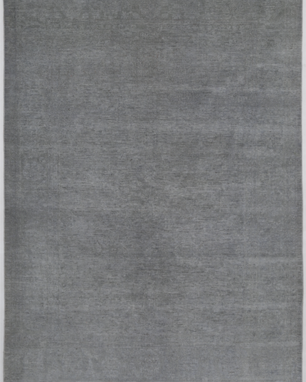 Hand Knotted Overdye Wool Rug 6' 2" X 8' 9"