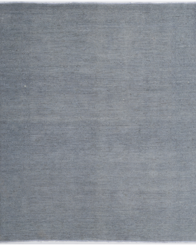 Hand Knotted Overdye Wool Rug 8' 2" X 9' 5"