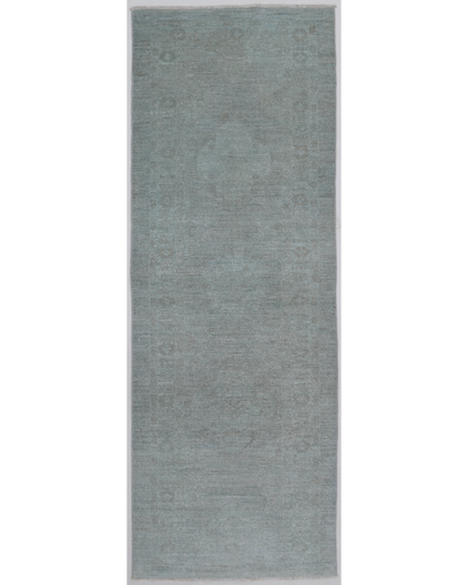 Hand Knotted Overdye Wool Rug 2' 9" X 7' 11"
