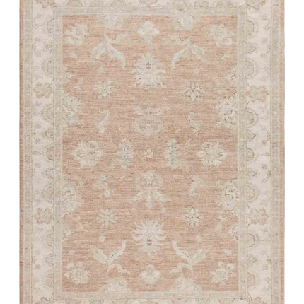 Hand Knotted Serenity Wool Rug 4' 0" X 5' 3"