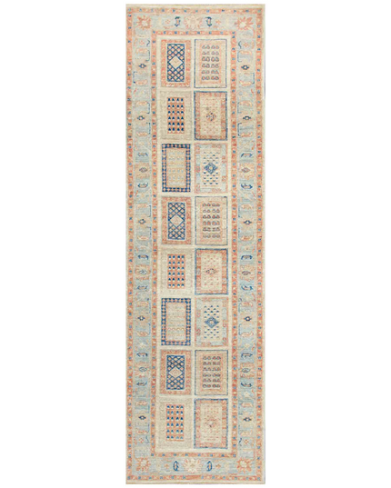 Hand Knotted Serenity Wool Rug 2' 6" X 9' 6"
