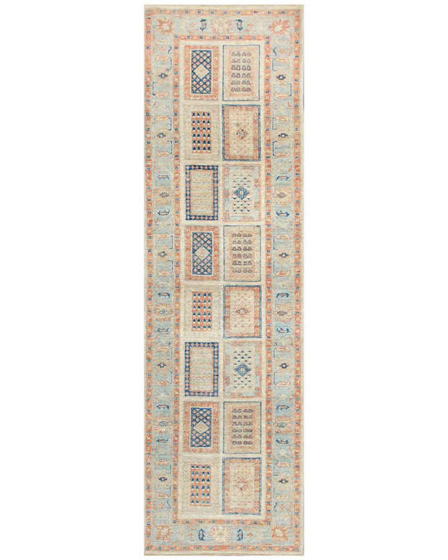 Hand Knotted Serenity Wool Rug 2' 6" X 9' 6"