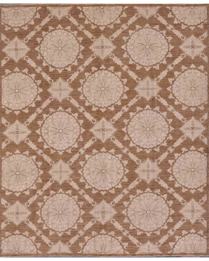 Hand Knotted Artemix Wool Rug 7' 3" X 8' 11"