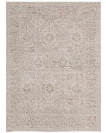 Hand Knotted Serenity Wool Rug 3' 11" X 5' 5"