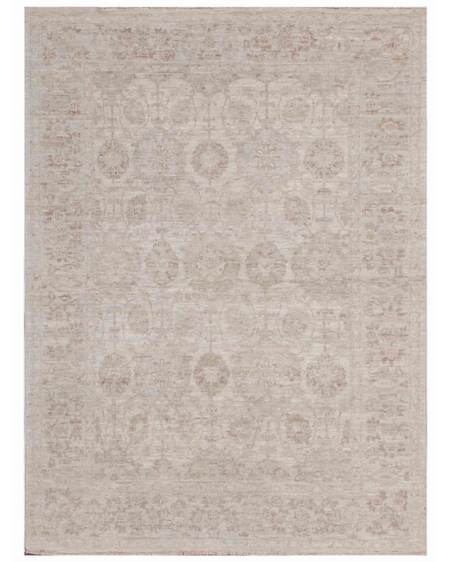 Hand Knotted Serenity Wool Rug 3' 11" X 5' 5"