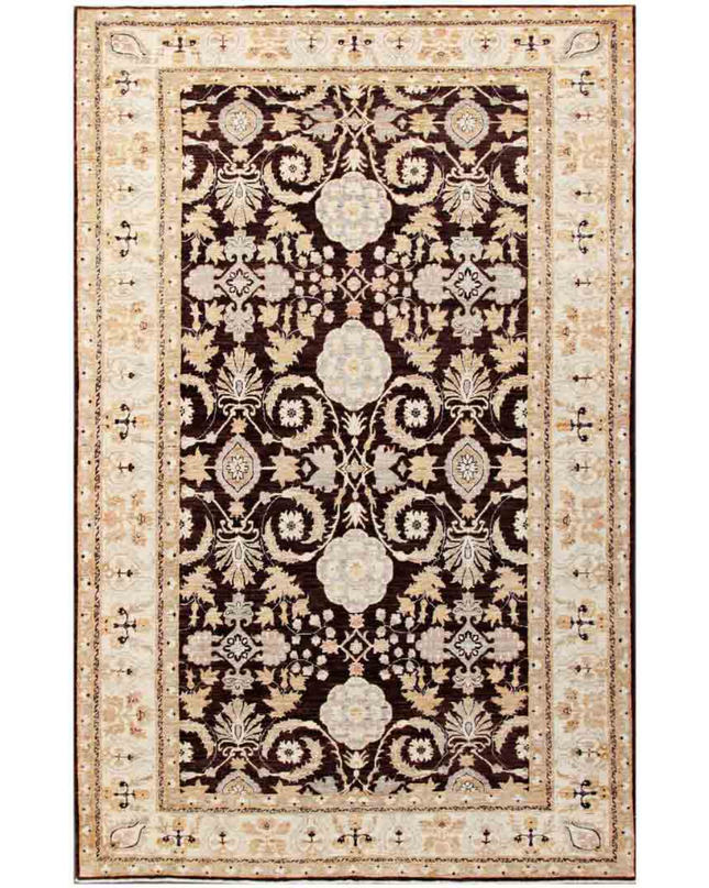 Hand Knotted Serenity Wool Rug 6' 0" X 9' 5"