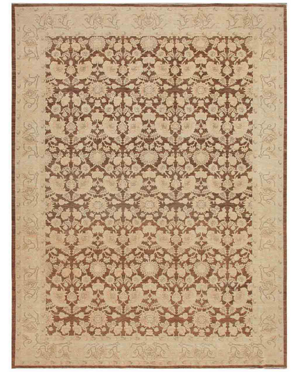 Hand Knotted Ziegler Wool Rug 10' 3" X 13' 0"